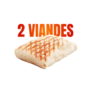 Tacos (2 viandes)